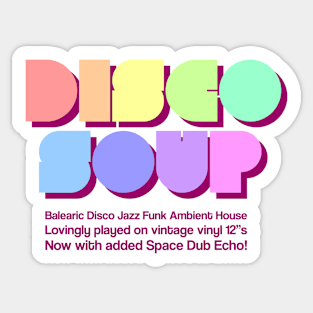 Disco Soup Sticker